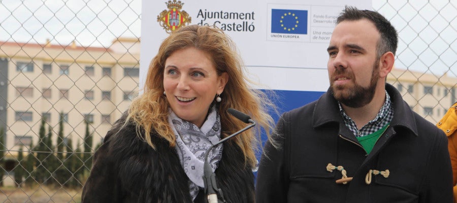 Imagen de archivo: la alcaldesa de Castellón, Amparo Marco, junto al concejal de urbanismo, Rafa Simó. Imagen de archivo: la alcaldesa de Castellón, Amparo Marco, junto al concejal de urbanismo, Rafa Simó.