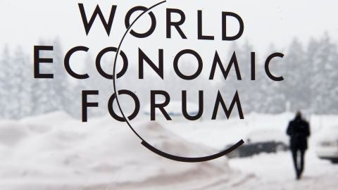 Logo de la 48 edici&oacute;n del Foro de Davos