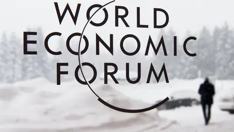 Logo de la 48 edición del Foro de Davos Logo de la 48 edición del Foro de Davos