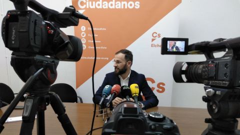 Juan Antonio Sempere, portavoz adjunto de Cs Elche 