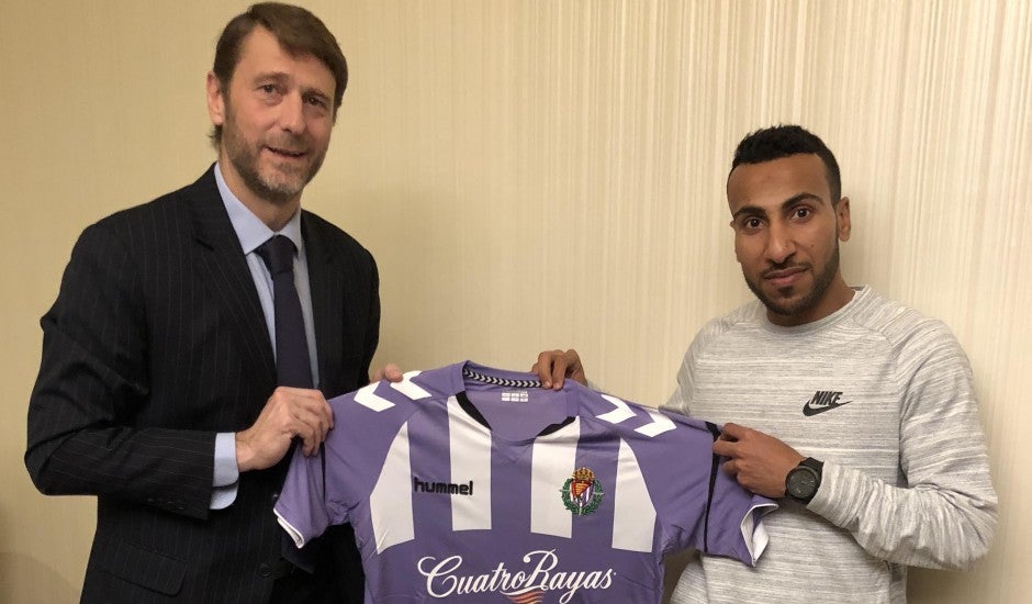 Conoce más detalles de Nouh Al-Mousa, el nuevo jugador del Real Valladolid Conoce más detalles de Nouh Al-Mousa, el nuevo jugador del Real Valladolid