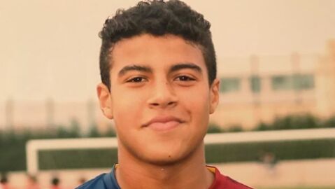 Rafinha, en su &eacute;poca de canterano del Bar&ccedil;a