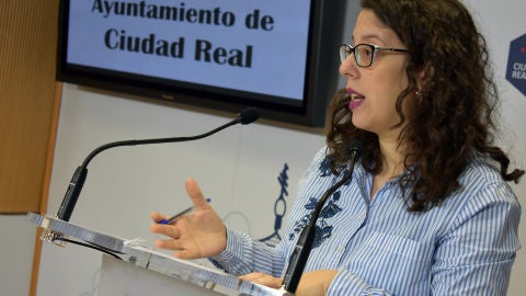 Sara Mart&iacute;nez, portavoz del equipo de gobierno
