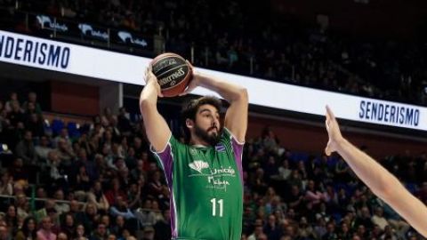 Dani D&iacute;ez, jugador de Unicaja