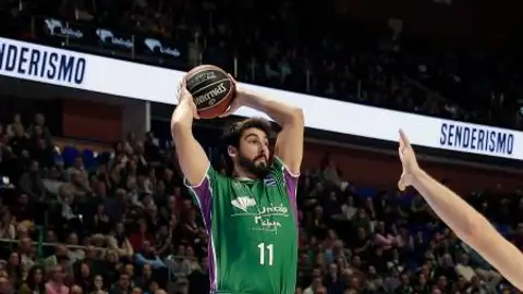 Dani Díez, jugador de Unicaja Dani Díez, jugador de Unicaja