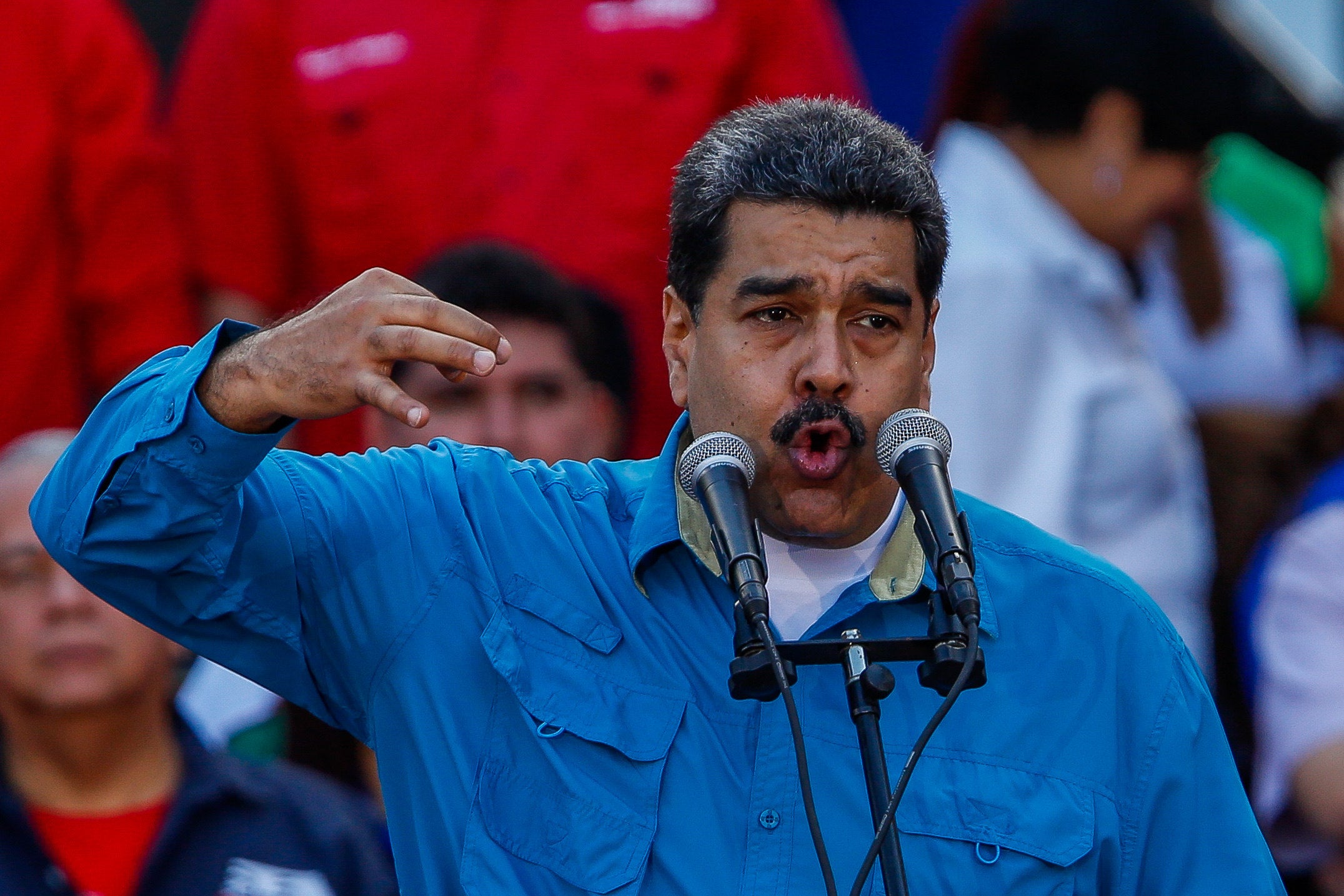 Maduro asegura que si gana las elecciones convocará un diálogo nacional en Venezuela Maduro asegura que si gana las elecciones convocará un diálogo nacional en Venezuela