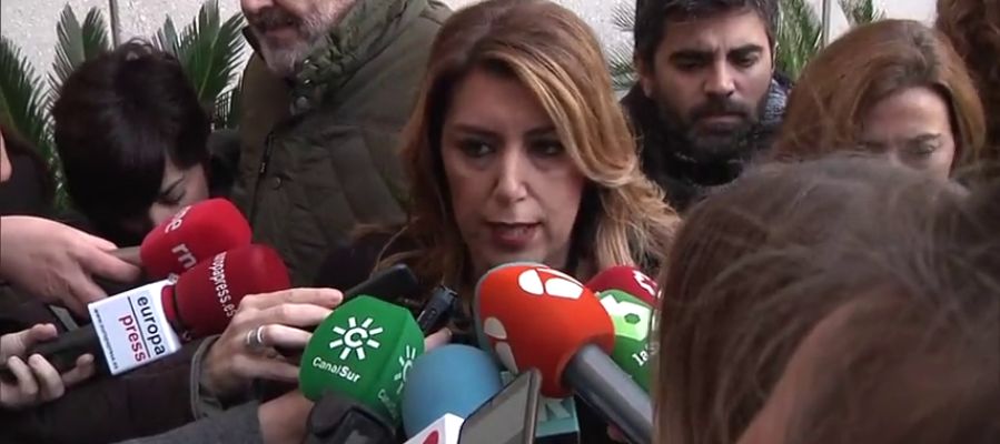 La presidenta andaluza, Susana Díaz La presidenta andaluza, Susana Díaz
