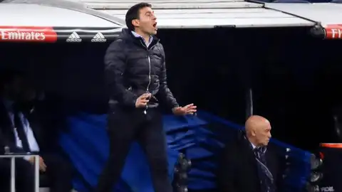 El entrenador del Leganés, Asier Garitano. El entrenador del Leganés, Asier Garitano.