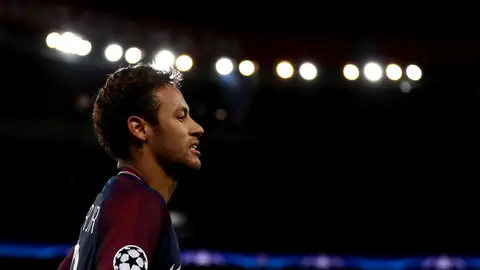 Neymar, en un partido del PSG Neymar, en un partido del PSG
