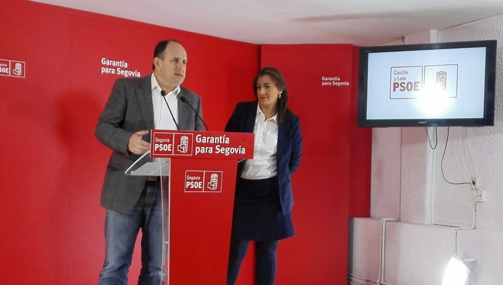 Rueda de prensa de José Luis Aceves y Ana Sánchez