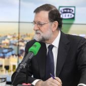 Mariano Rajoy en su entrevista en Onda Cero