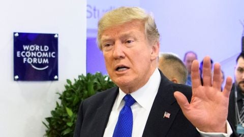 El presidente de los Estados Unidos, Donald Trump