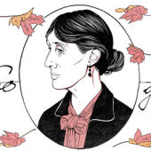 Doodle dedicado a la escritora Virginia Woolf