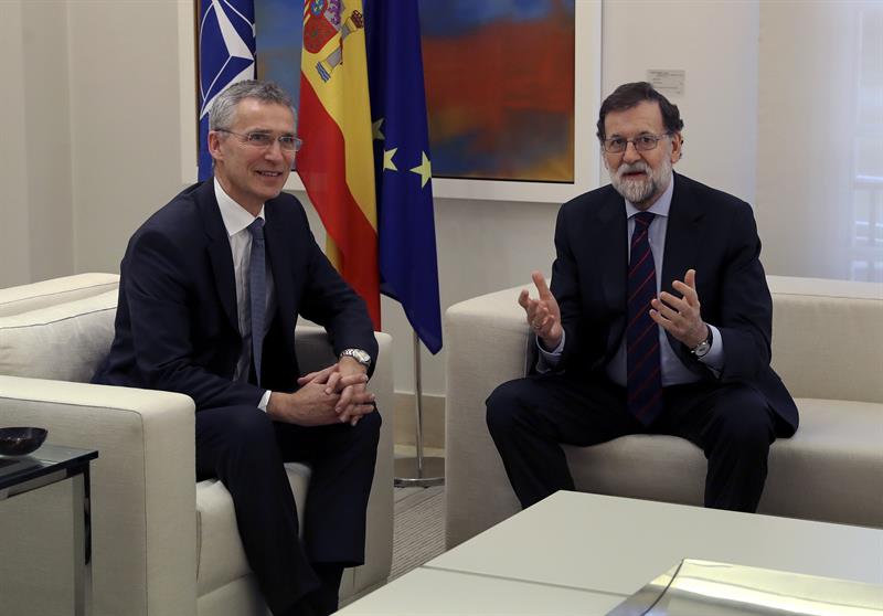 Jens Stoltenberg: "Una España fuerte y unida es bueno para la OTAN" Jens Stoltenberg: "Una España fuerte y unida es bueno para la OTAN"