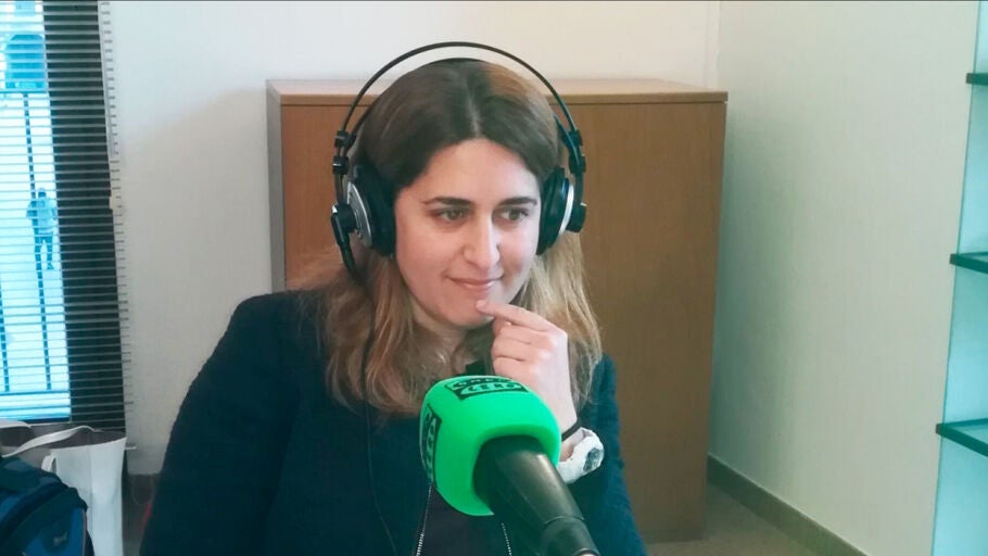 La coordinadora general del PdeCAT, Marta Pascal, durante una entrevista en Onda Cero