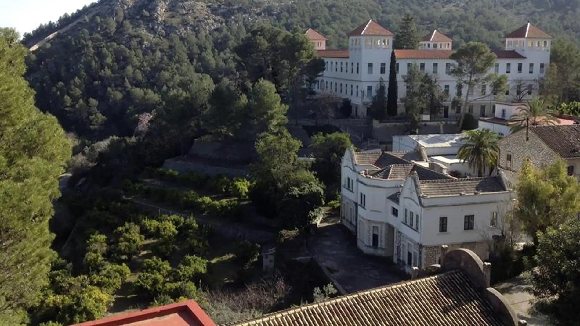 Vista del sanatorio de Fontilles, la última leprosería de Europa