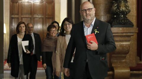 Eduard Pujol, portavoz de JxCat