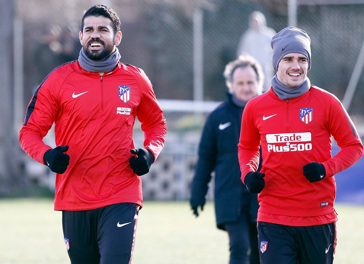 Griezmann: "Diego Costa es mi '9', estoy muy agradecido al Atlético por traerle" Griezmann: "Diego Costa es mi '9', estoy muy agradecido al Atlético por traerle"