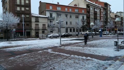 Nieve en Segovia