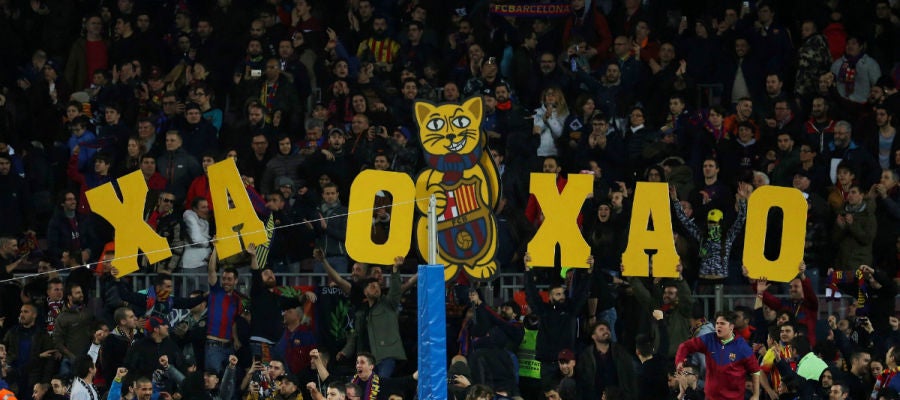 El Camp Nou, ante el Espanyol El Camp Nou, ante el Espanyol