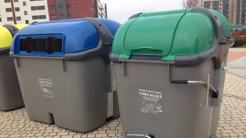 Contenedores de residuos accesibles Alcalá de Henares