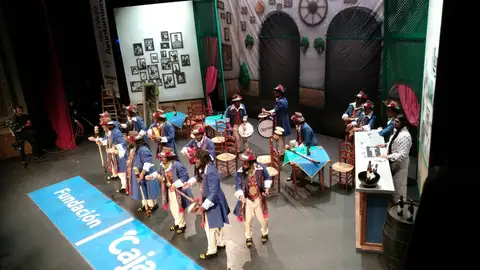 Chirigota "¡Qué caló!" Sesión 18 de preliminares del COAC 2018