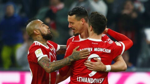 El Bayern remont&oacute; al Hoffenheim