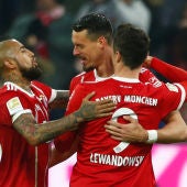 El Bayern remontó al Hoffenheim