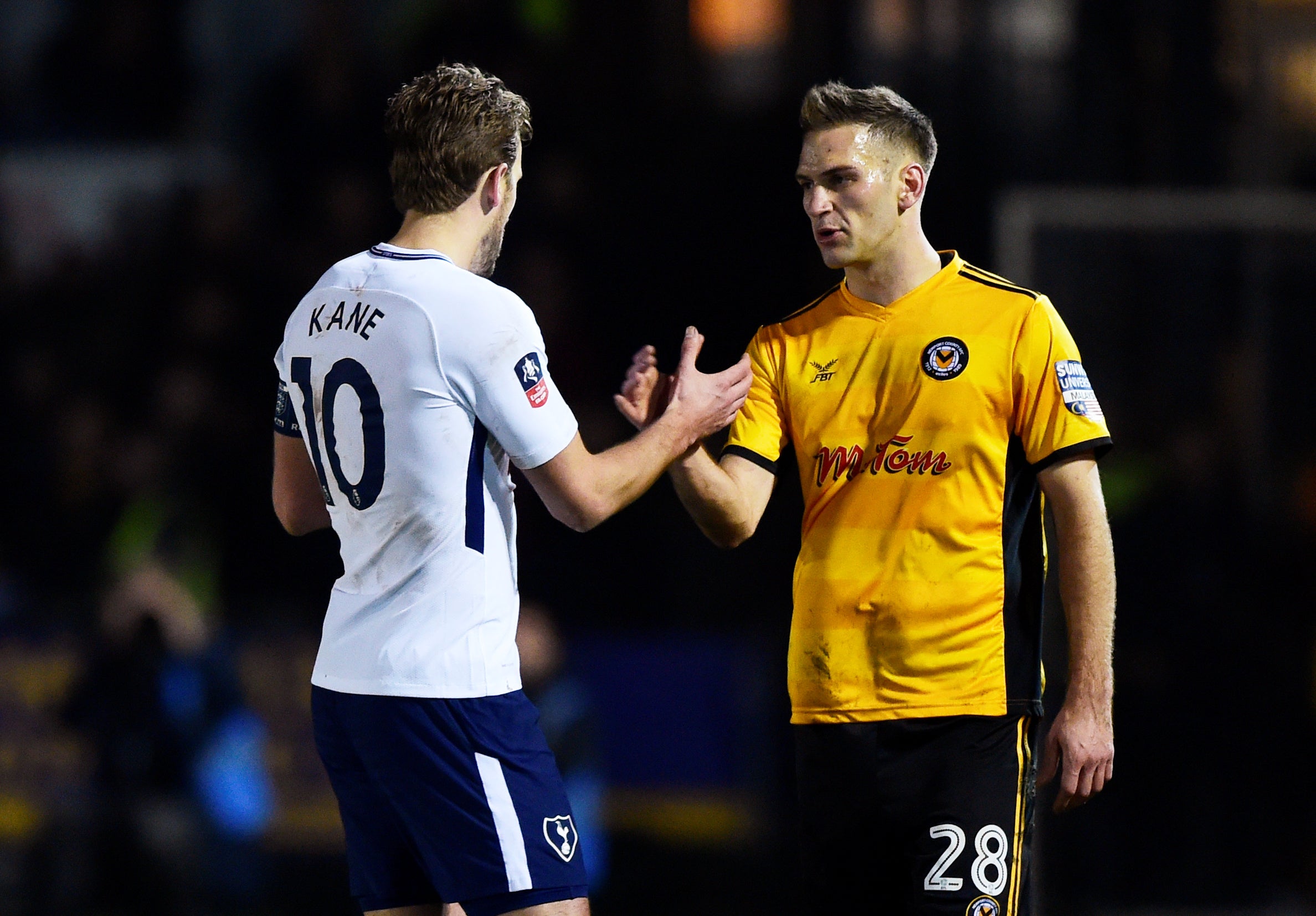 Kane evita caer al Tottenham en la FA Cup ante el modesto Newport y habrá 'replay' en Wembley Kane evita caer al Tottenham en la FA Cup ante el modesto Newport y habrá 'replay' en Wembley