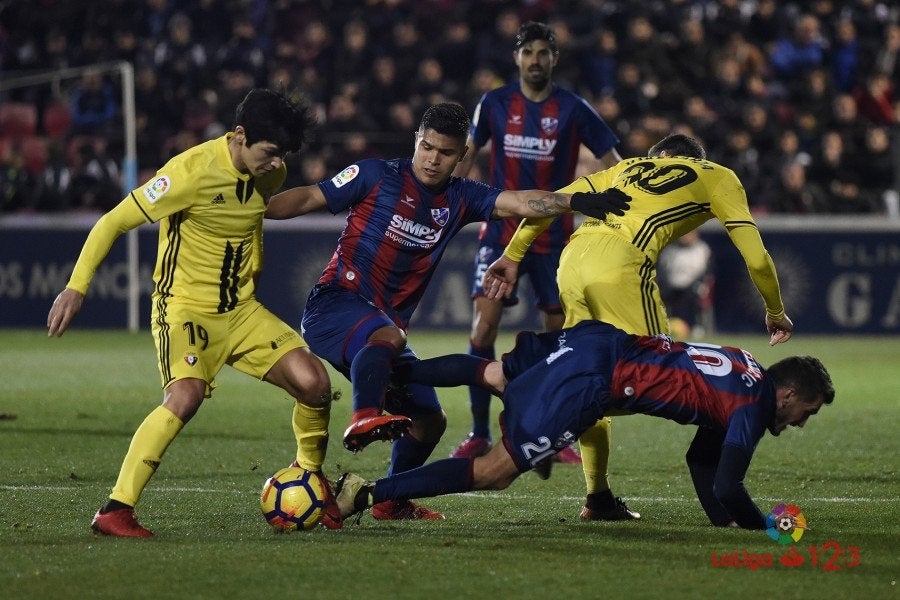 Derrota de Osasuna en el Alcoraz Derrota de Osasuna en el Alcoraz