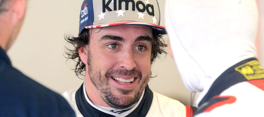 Alonso en Daytona Alonso en Daytona