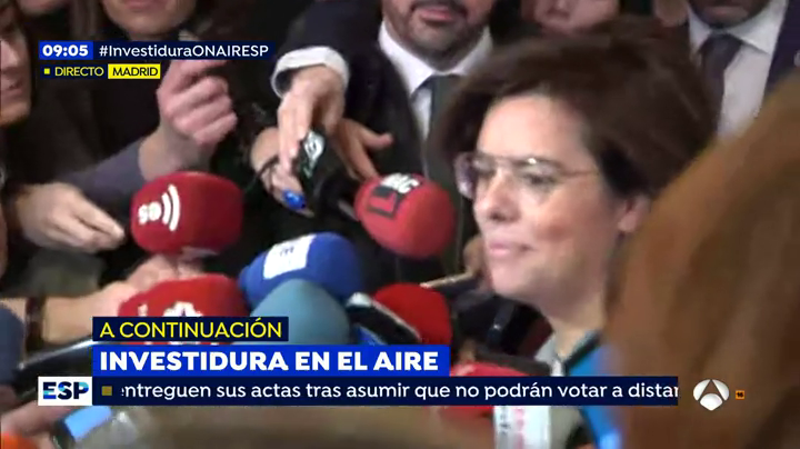 Santamaría dice que "el camino que tiene que seguir Puigdemont es el camino del Tribunal Supremo" Santamaría dice que "el camino que tiene que seguir Puigdemont es el camino del Tribunal Supremo"