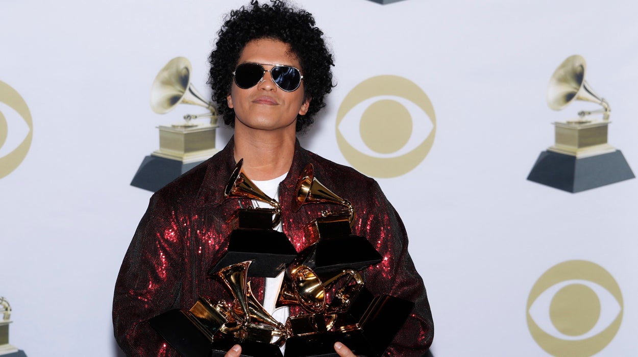 Agustín Alcalá: "El ganador absoluto de los Grammy ha sido Bruno Mars" Agustín Alcalá: "El ganador absoluto de los Grammy ha sido Bruno Mars"