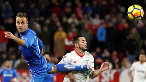 Juan Cala, jugador del Getafe. Juan Cala, jugador del Getafe.