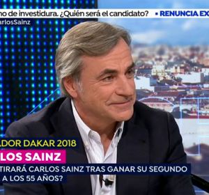 Carlos Sainz, tras ganar su segundo Dakar: "Me siento muy orgulloso como español de poner mi granito de arena para que estemos en lo más alto del deporte" Carlos Sainz, tras ganar su segundo Dakar: "Me siento muy orgulloso como español de poner mi granito de arena para que estemos en lo más alto del deporte"