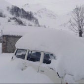 Nieve en Tresviso