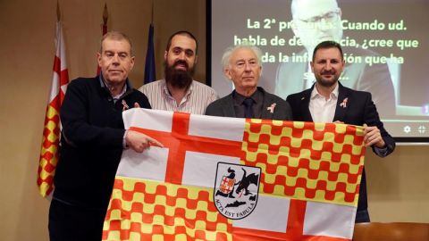 Los impulsores de Tabarnia, plataforma contraria al secesionismo