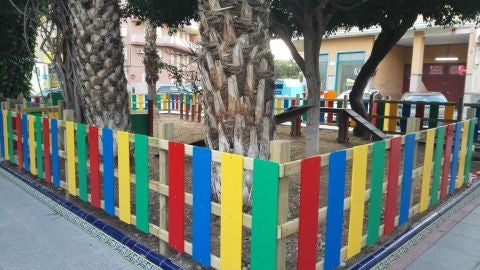 Nueva &aacute;rea para perros en el Parque de Valencia de Elchhe que ha levantado cr&iacute;ticas de los propietarios de perros