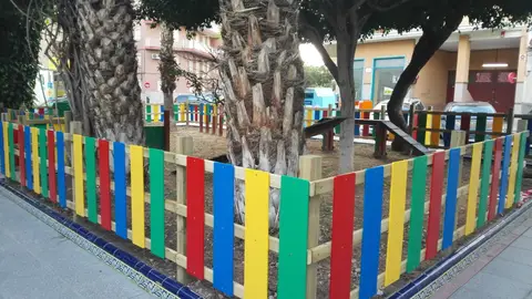 Nueva área para perros en el Parque de Valencia de Elchhe que ha levantado críticas de los propietarios de perros Nueva área para perros en el Parque de Valencia de Elchhe que ha levantado críticas de los propietarios de perros
