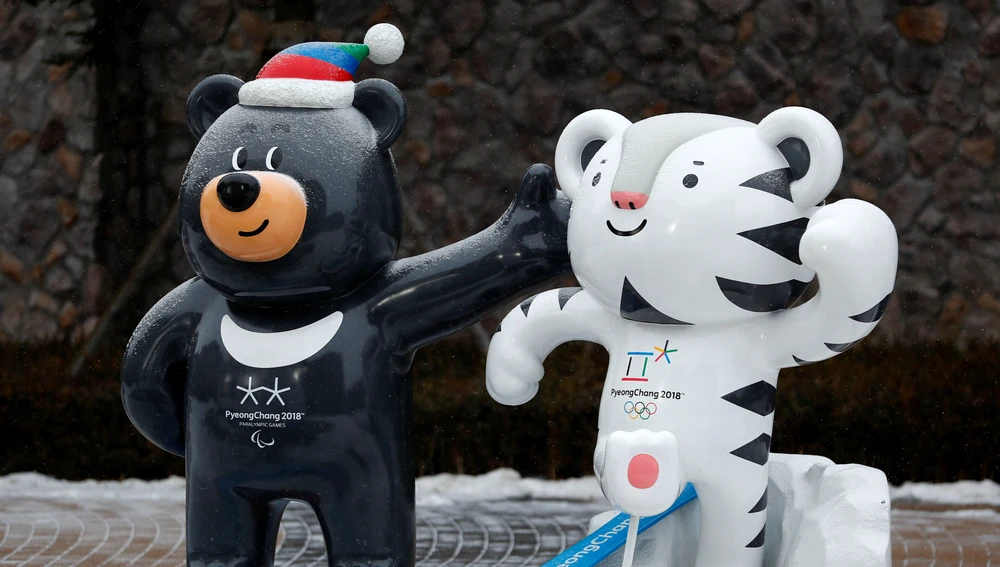 'Soohorang' y 'Bandabi', mascotas de los Juegos de Invierno