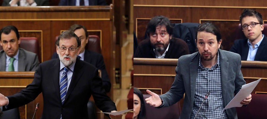 Mariano Rajoy y Pablo Iglesias Mariano Rajoy y Pablo Iglesias