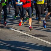 Los atletas de media maraton corren de manera similar aunque tengan distinto nivel