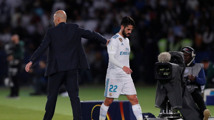 Zidane e Isco 
