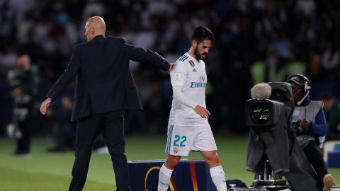 Zidane e Isco 