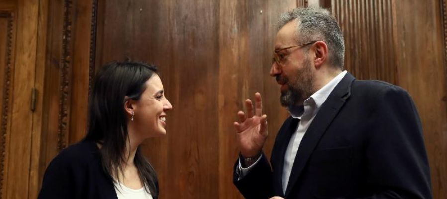 Irene Montero y Juan Carlos Girauta Irene Montero y Juan Carlos Girauta