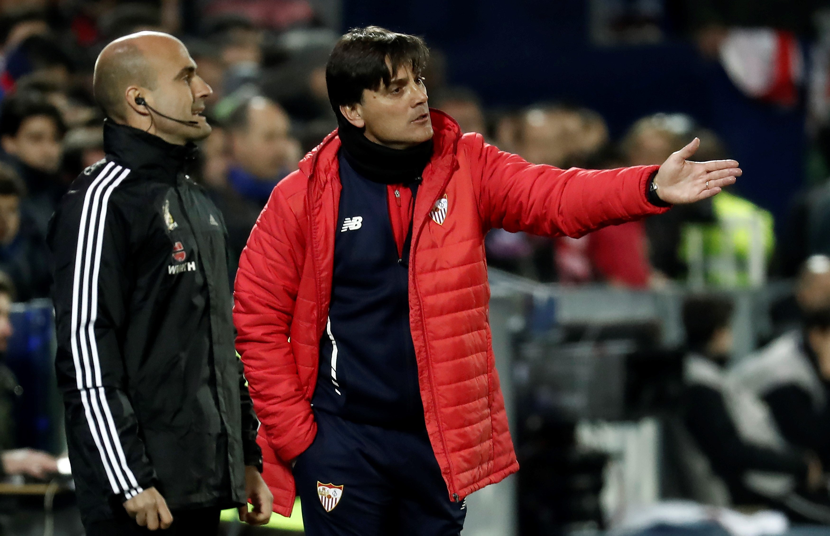 Montella, sobre la eliminatoria ante el Bayern: "Cualquier mínima posibilidad de pasar es suficiente" Montella, sobre la eliminatoria ante el Bayern: "Cualquier mínima posibilidad de pasar es suficiente"