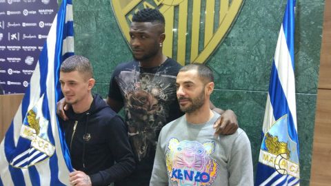Lestienne, Success y Lacen, los tres &uacute;ltimos fichajes del M&aacute;laga