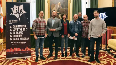 Nace "Gijón Life", un nuevo espacio de conciertos Presentación en el Ayuntamiento de Gijón