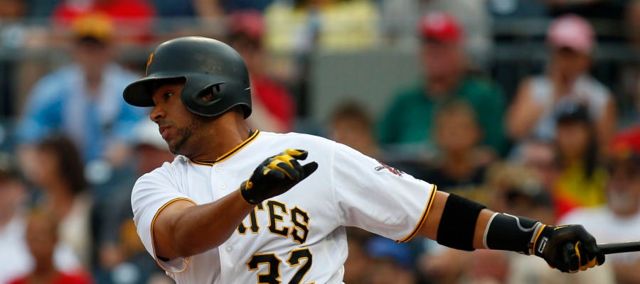 Elías Díaz, durante un partido con los Pittsburgh Pirates Elías Díaz, durante un partido con los Pittsburgh Pirates