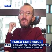 Pablo Echenique, secretario de organización de Podemos